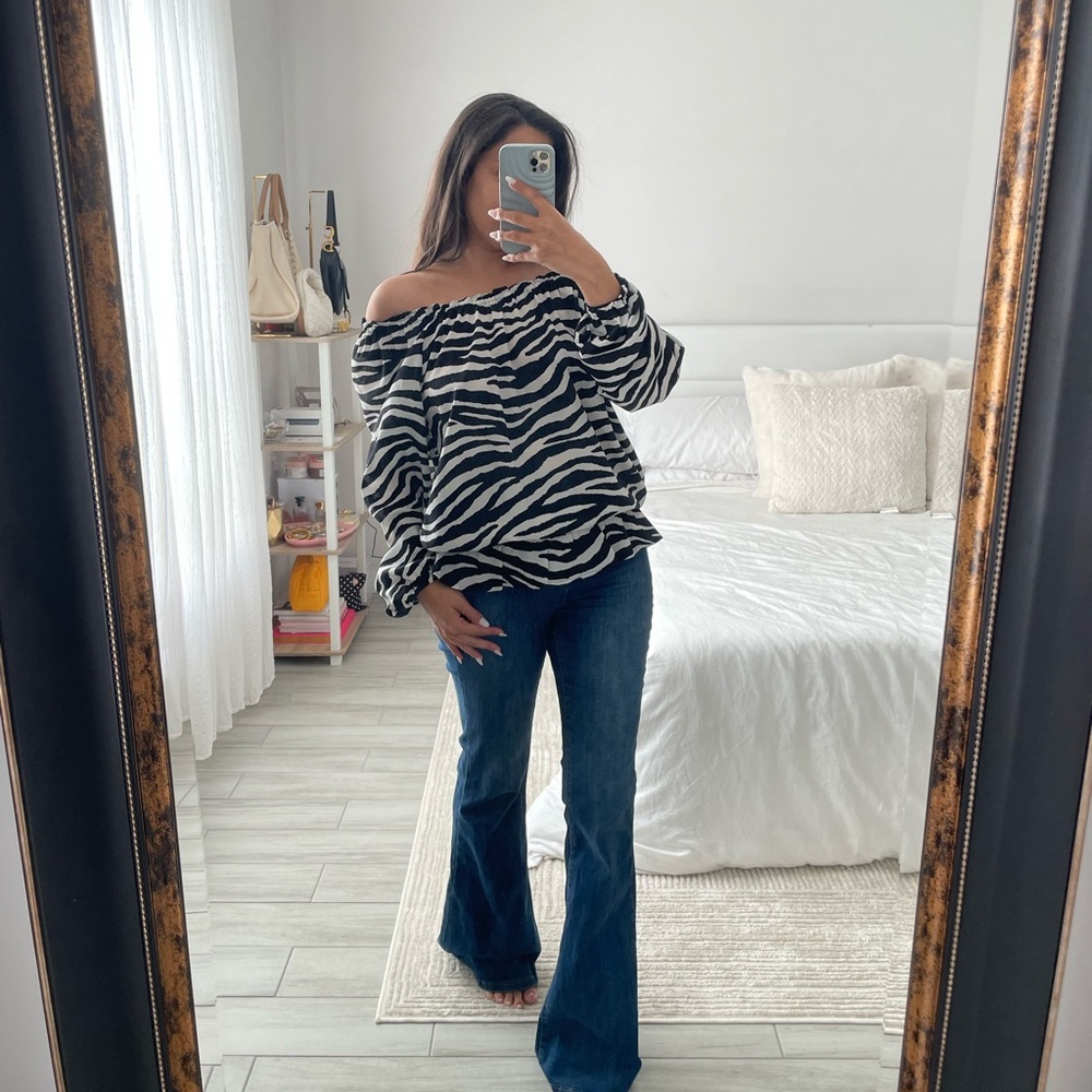 Michael Kors Zebra Blouse